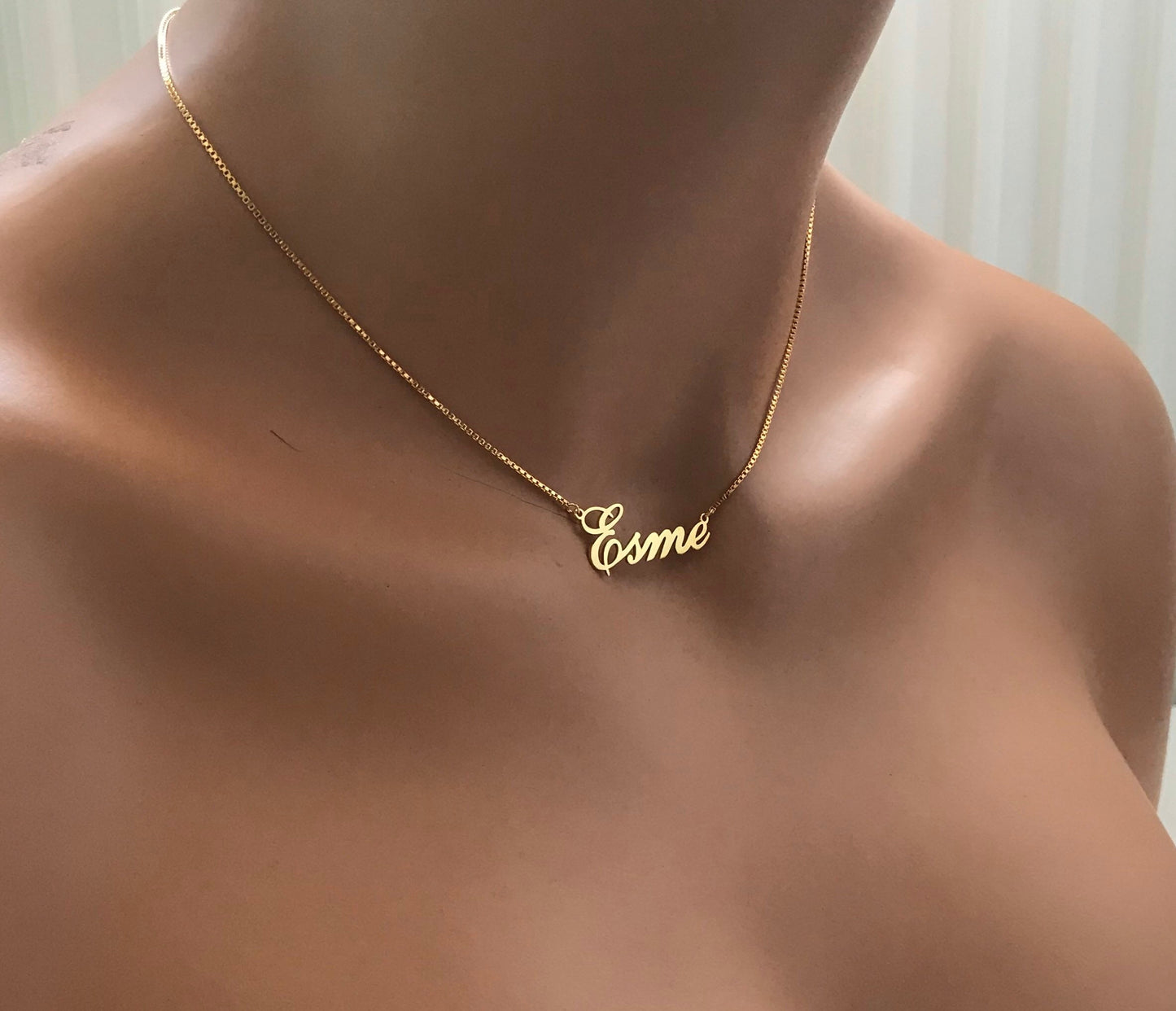 Uk Dainty Name Necklace • Personalized Necklace • Personalized Gift • Birthday Gift • Personalized Jewelry • Name Necklace