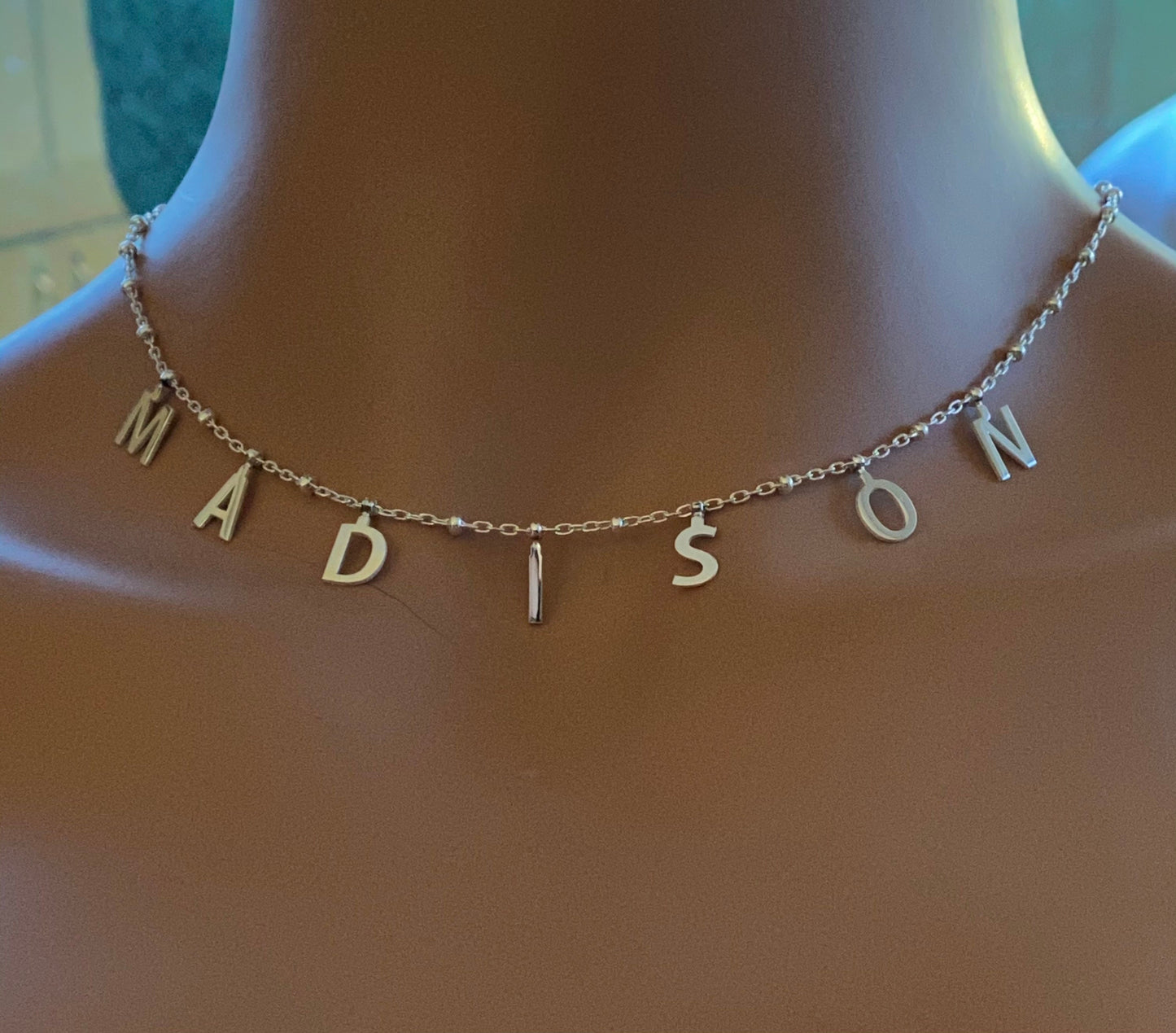Name Necklace - Initial Necklace - Letter Necklace - Custom Necklace - Personalized Necklace - Gifts For Mom - Moms Gift - Birthday Gift
