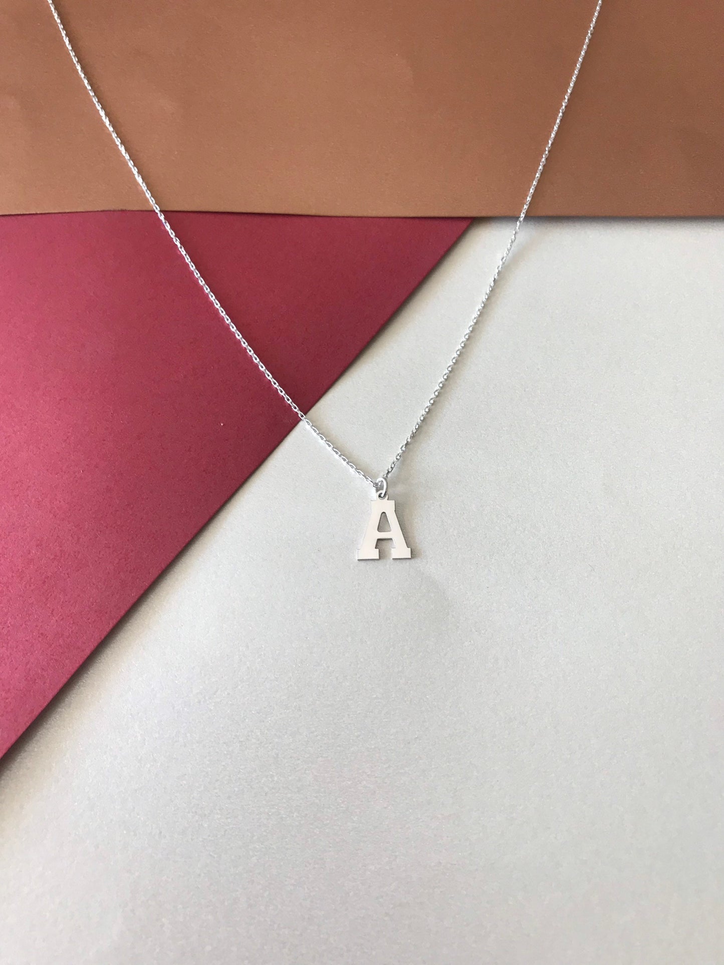 Sideways Initial Necklace • Letter necklace • Sideways cross • Personalized necklace • Gift For Her• Necklace For Women • Necklace With Name