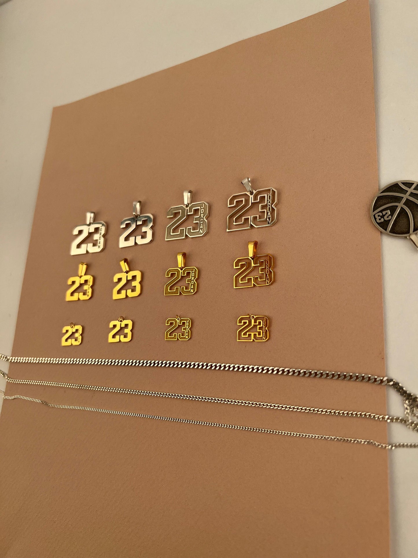 Sport Number Necklace, Gold Number Necklace, Year Necklace, Custom Lucky Pendant Customize Necklace With Number, Sport Lover Gifts For Men
