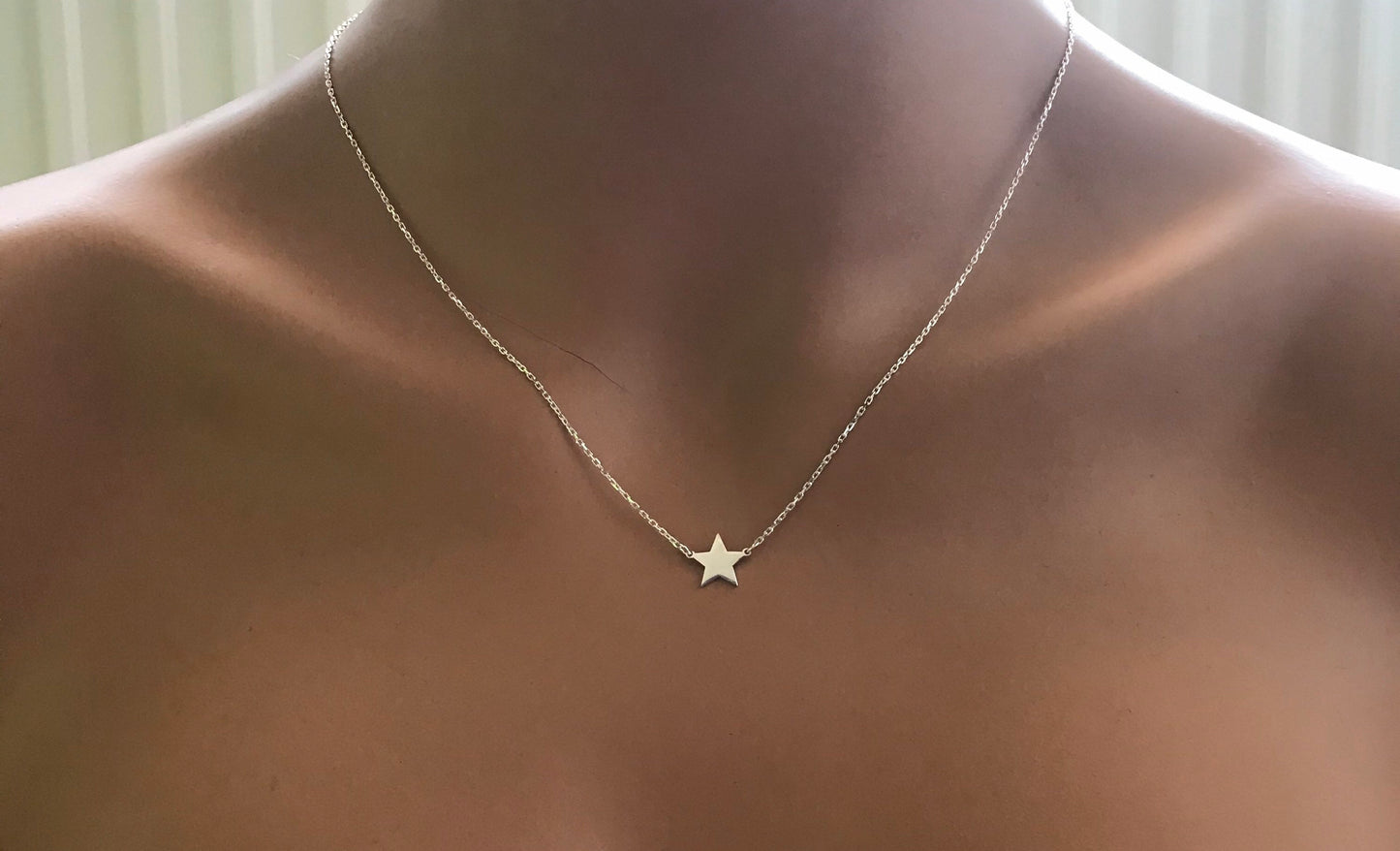 Star necklace-Gold Star Necklace-Star Necklace Silver-Star Necklace Dainty-Valentines day gift-Gold Star Necklace-Dinty Star Necklace-Gift