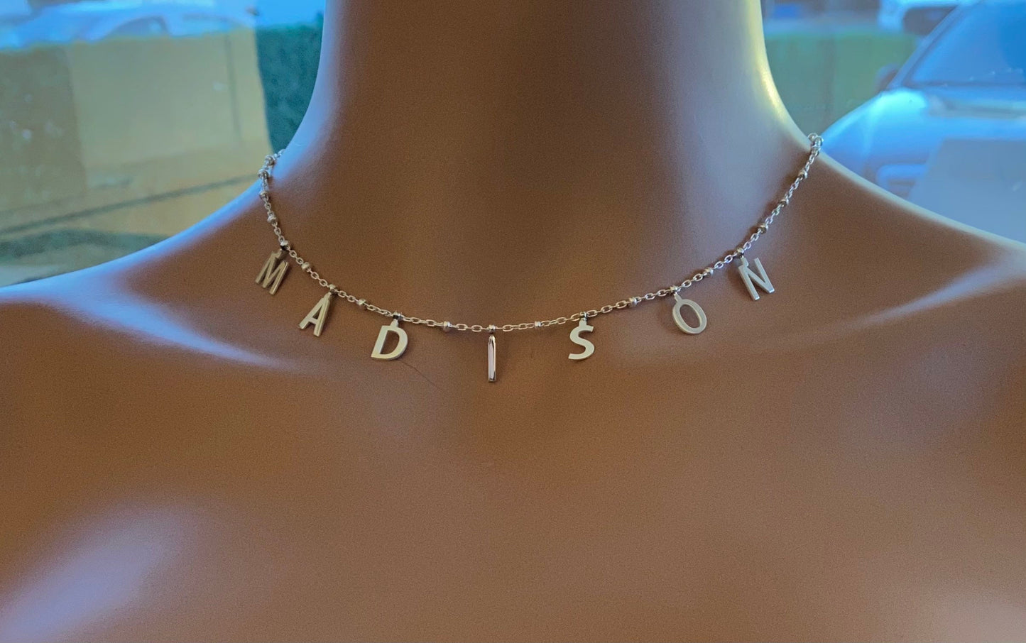 Name Necklace - Initial Necklace - Letter Necklace - Custom Necklace - Personalized Necklace - Gifts For Mom - Moms Gift - Birthday Gift