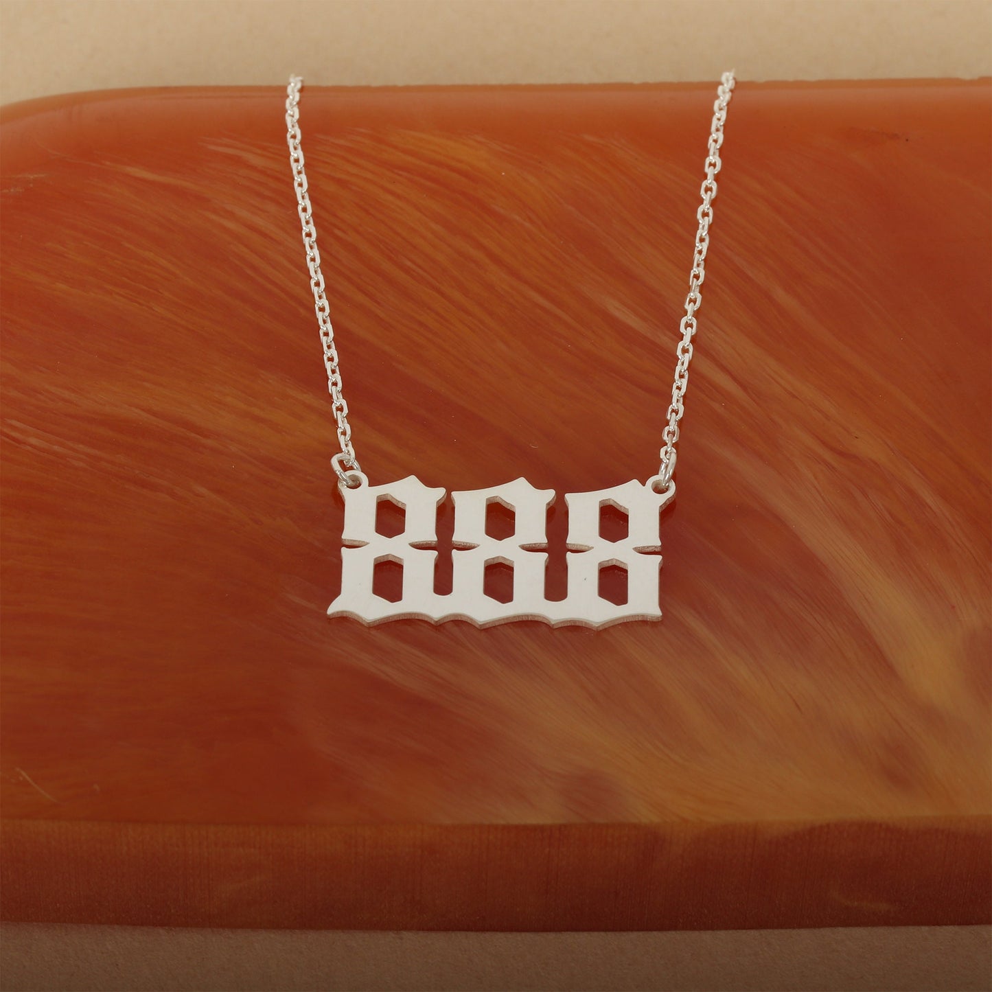 Angel Number Necklace, Personalized Gifts, 925 Sterling Silver Necklace, 222, 444, 888, 777, 999, 111, 333, 555, 666, Devil Necklaces