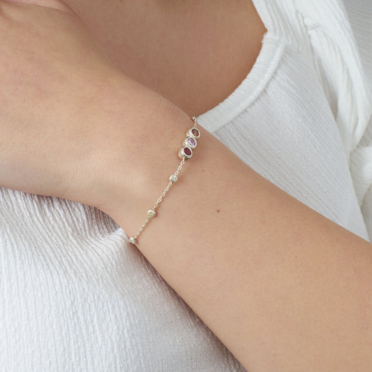 Birthstone Bracelet - Birthstone Jewelry - Mother Day Gift - Custom Bracelets For Women