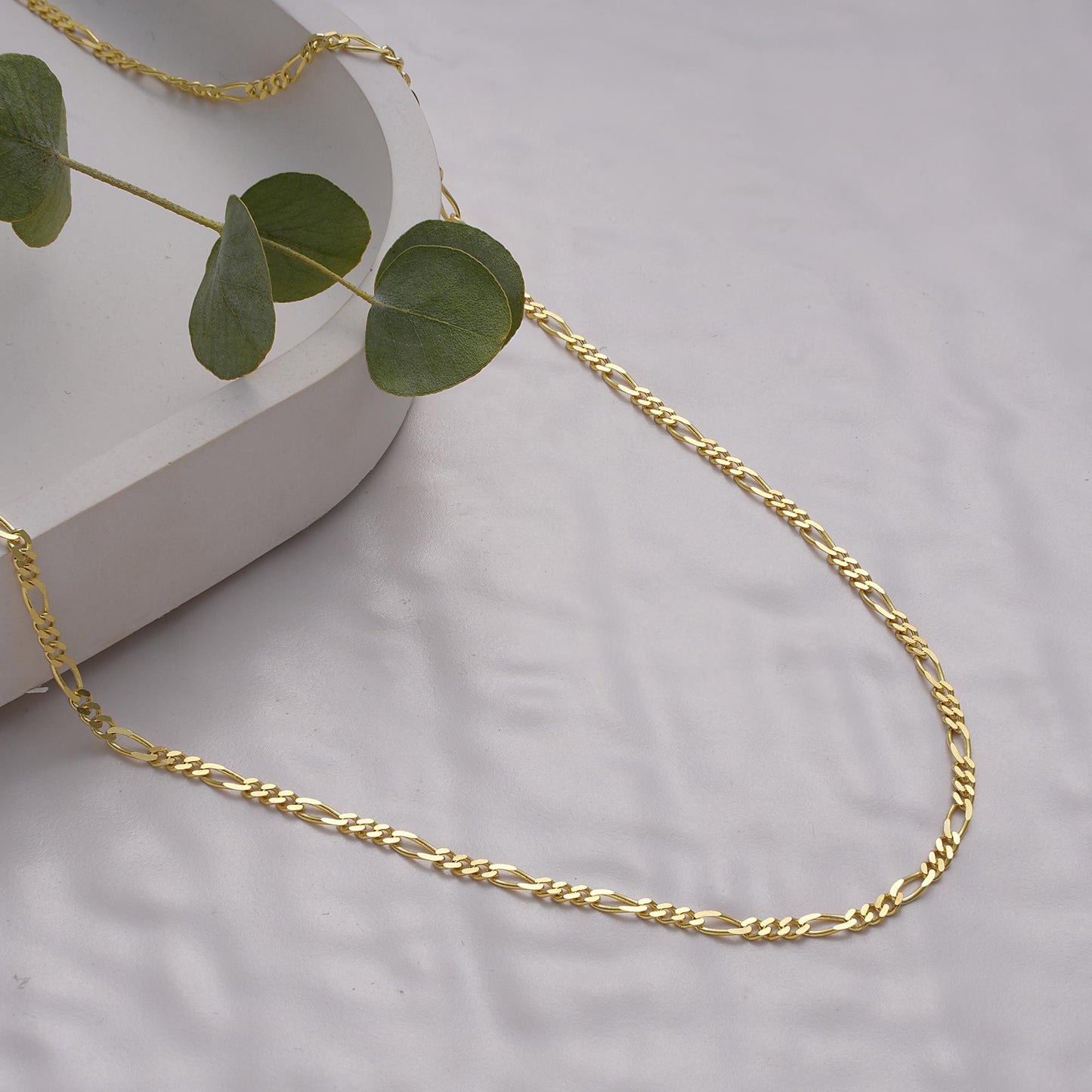 14K Gold Figaro Chain Necklace , 14K Figaro Chain , Gold Chain Necklace , Figaro Chain Necklace, Chain Necklace , Gift for Women ,Chain Gift
