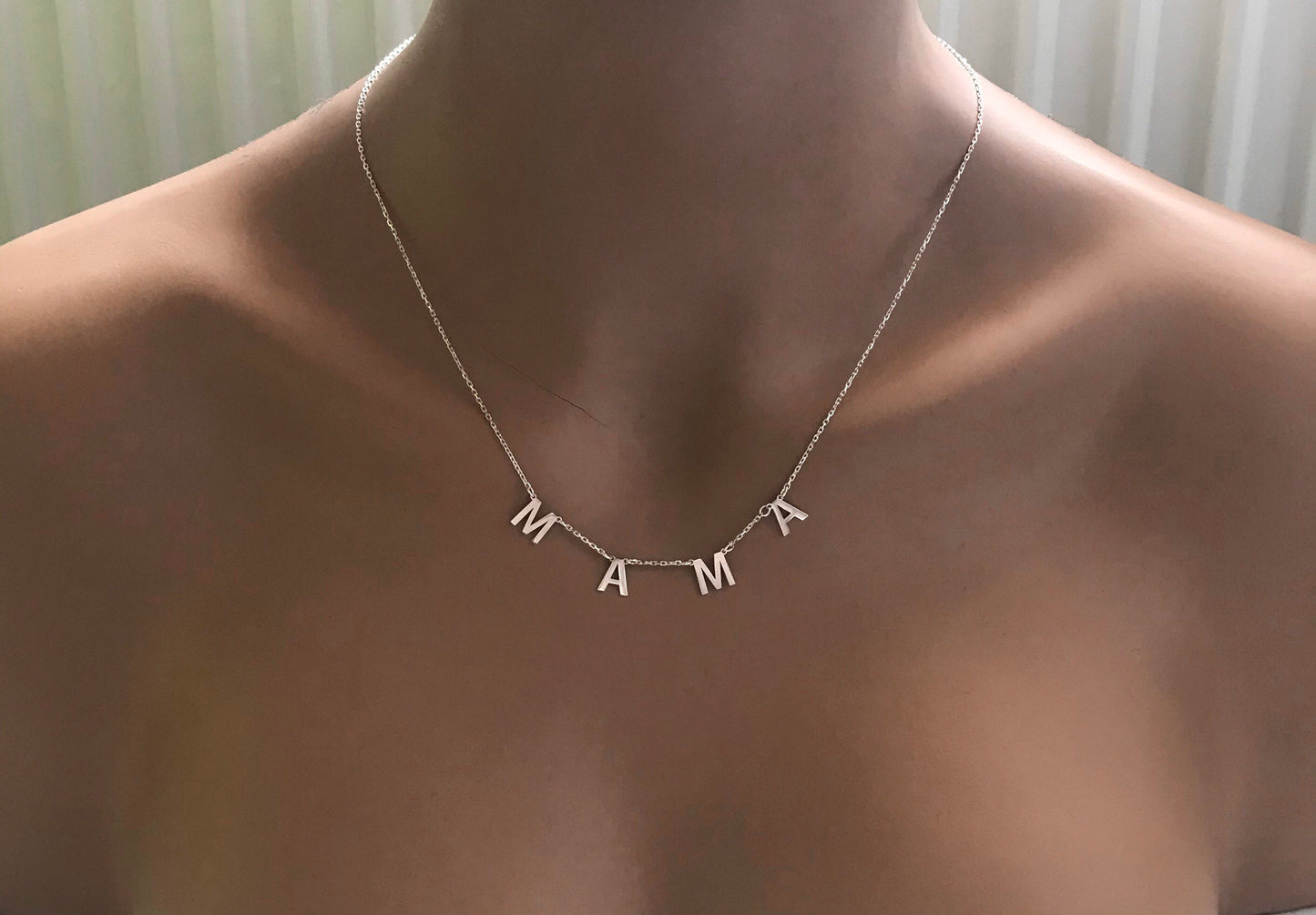 Vote Necklace, Trending Vote Necklace, Initial Vote Jewelry, VOTE Gold Neckalce, VOTE Silver Necklace, VOTE Letter Necklace, Initial Names