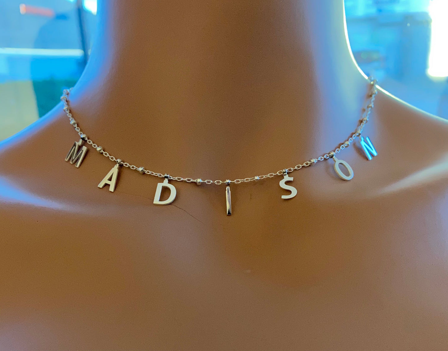 Name Necklace - Initial Necklace - Letter Necklace - Custom Necklace - Personalized Necklace - Gifts For Mom - Moms Gift - Birthday Gift