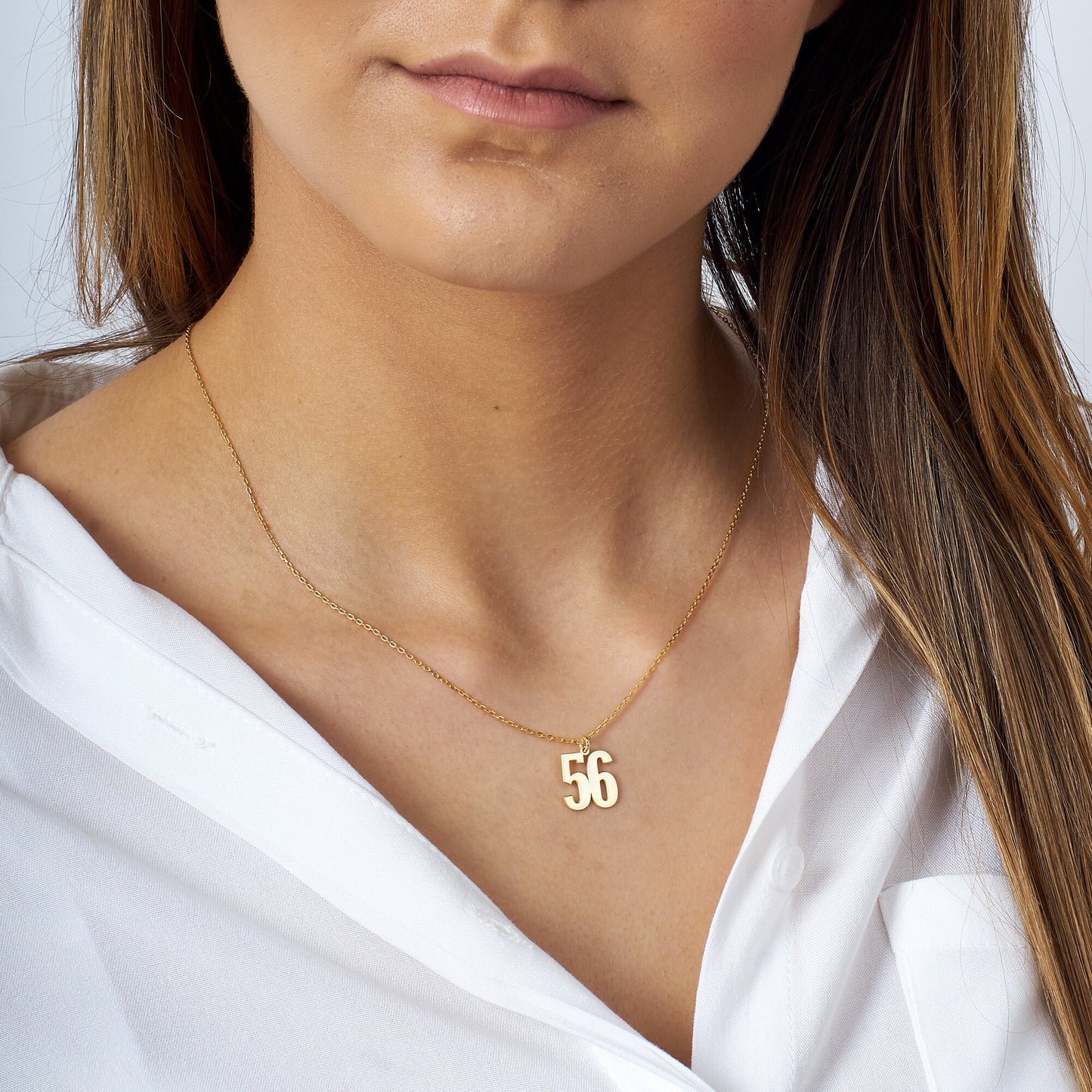 Sport Number Necklace, Number Necklace, Number Year Necklace, Custom Lucky Pendant Customize Necklace With Number, Sport Lover Gifts For Men