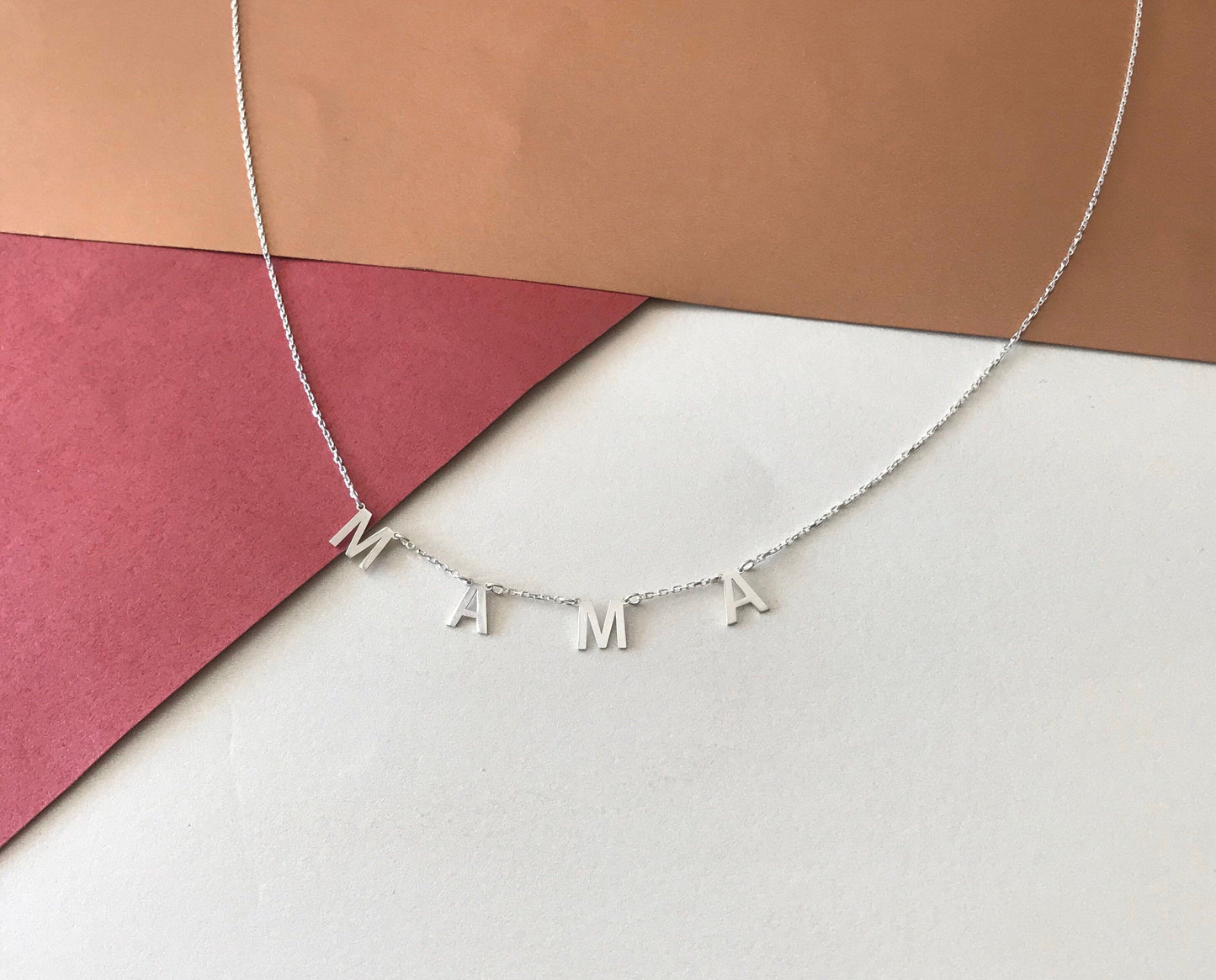 Vote Necklace, Trending Vote Necklace, Initial Vote Jewelry, VOTE Gold Neckalce, VOTE Silver Necklace, VOTE Letter Necklace, Initial Names