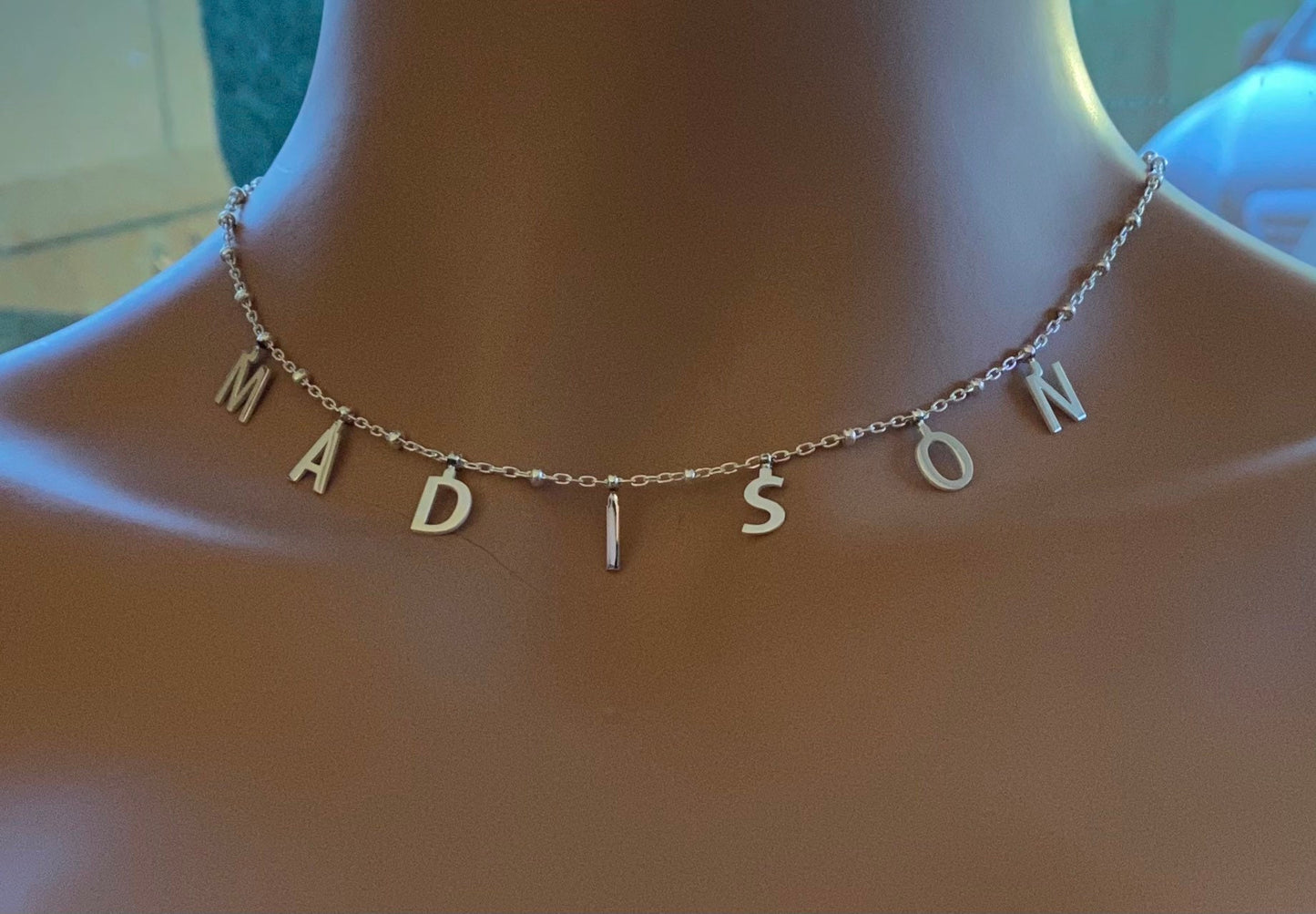 Name Necklace - Initial Necklace - Letter Necklace - Custom Necklace - Personalized Necklace - Gifts For Mom - Moms Gift - Birthday Gift
