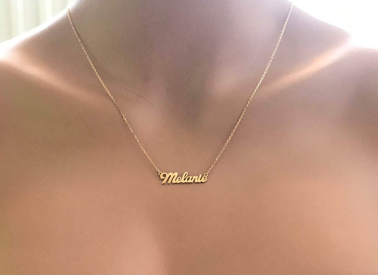 Personalized Name Necklaces, Personalized Name Necklaces , Script Name Necklaces, Mothers Day Jewelry , Gift for Her , Persoanlized Gift