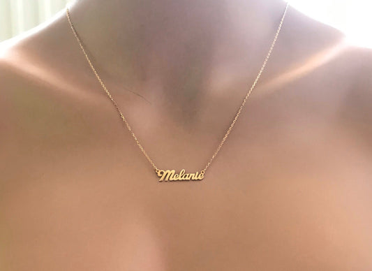 Personalized Name Necklaces, Personalized Name Necklaces , Script Name Necklaces, Mothers Day Jewelry , Gift for Her , Persoanlized Gift