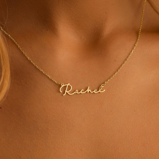 14K Gold Personalized Name Necklace ,Custom Name Jewelry ,Christmas Gift,Birthday Gift for Her ,Gift for Mom,Mama Necklace,Personalized Gift