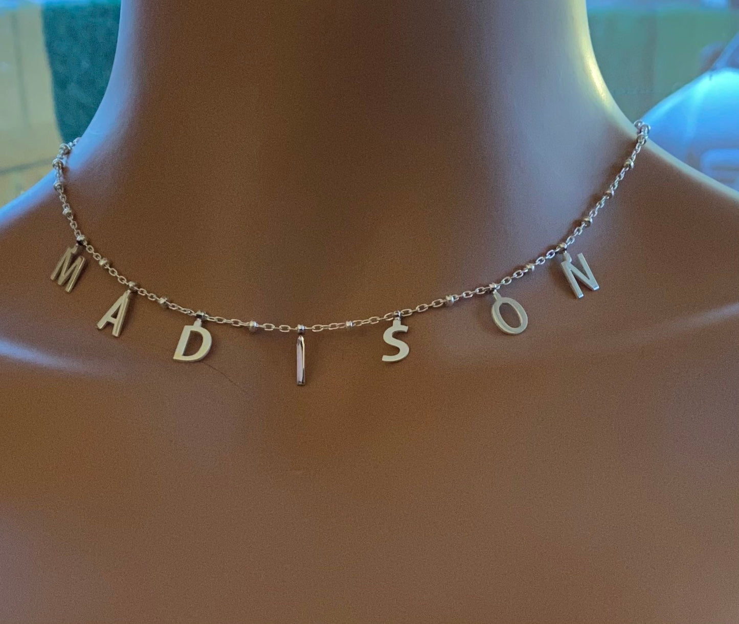 Name Necklace - Initial Necklace - Letter Necklace - Custom Necklace - Personalized Necklace - Gifts For Mom - Moms Gift - Birthday Gift