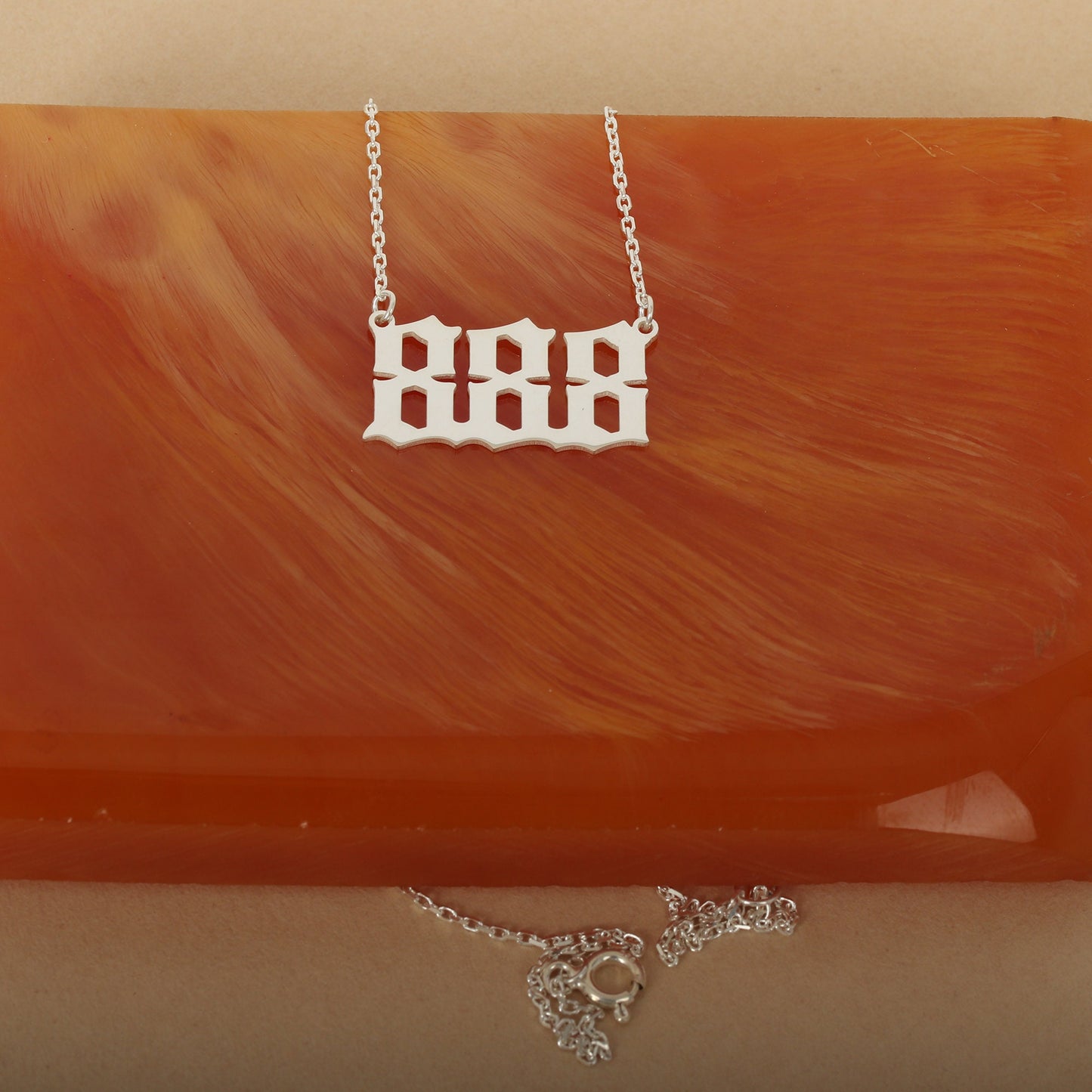 Angel Number Necklace, Personalized Gifts, 925 Sterling Silver Necklace, 222, 444, 888, 777, 999, 111, 333, 555, 666, Devil Necklaces