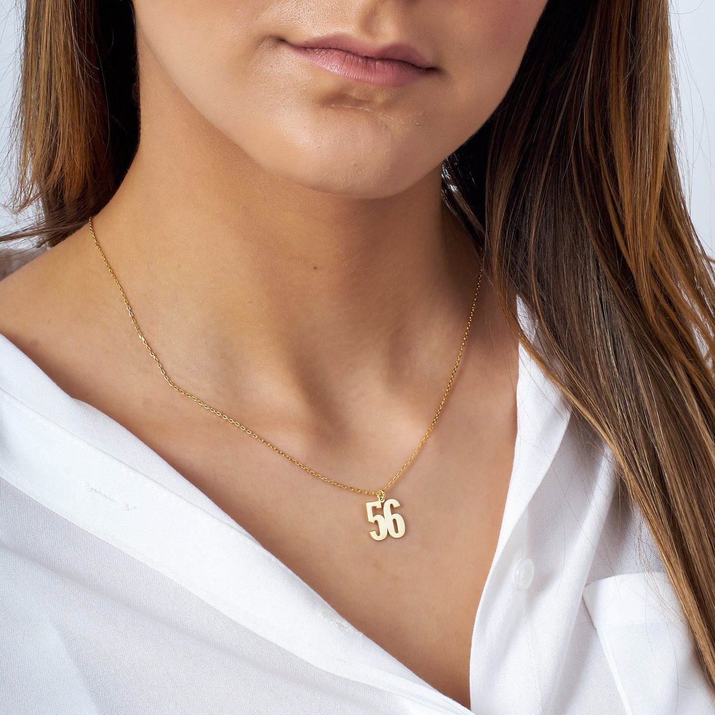 Sport Number Necklace, Number Necklace, Number Year Necklace, Custom Lucky Pendant Customize Necklace With Number, Sport Lover Gifts For Men
