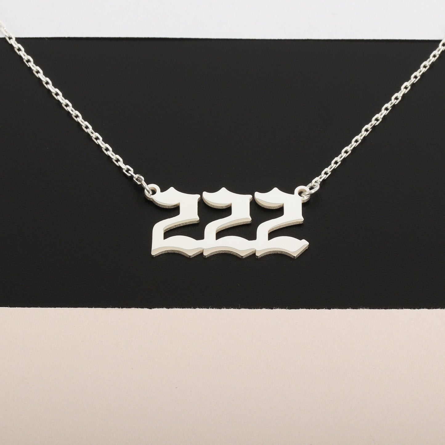 Angel Number Necklace, Personalized Gifts, 925 Sterling Silver Necklace, 222, 444, 888, 777, 999, 111, 333, 555, 666, Devil Necklaces
