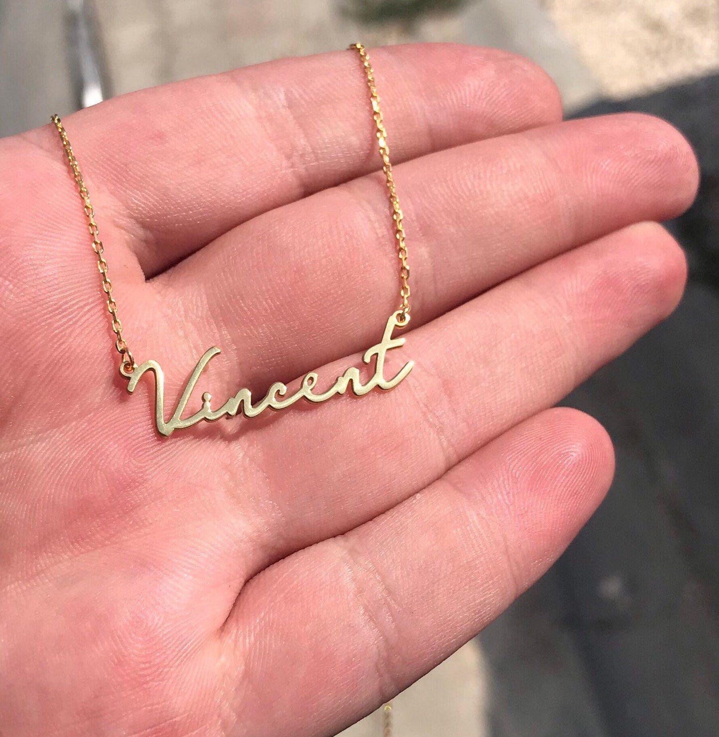 Handwriting Necklace • Signature Necklace • Personalized Necklace • Name Necklace • Mother Days Gift •Personalized Gift - Mom Day Gift