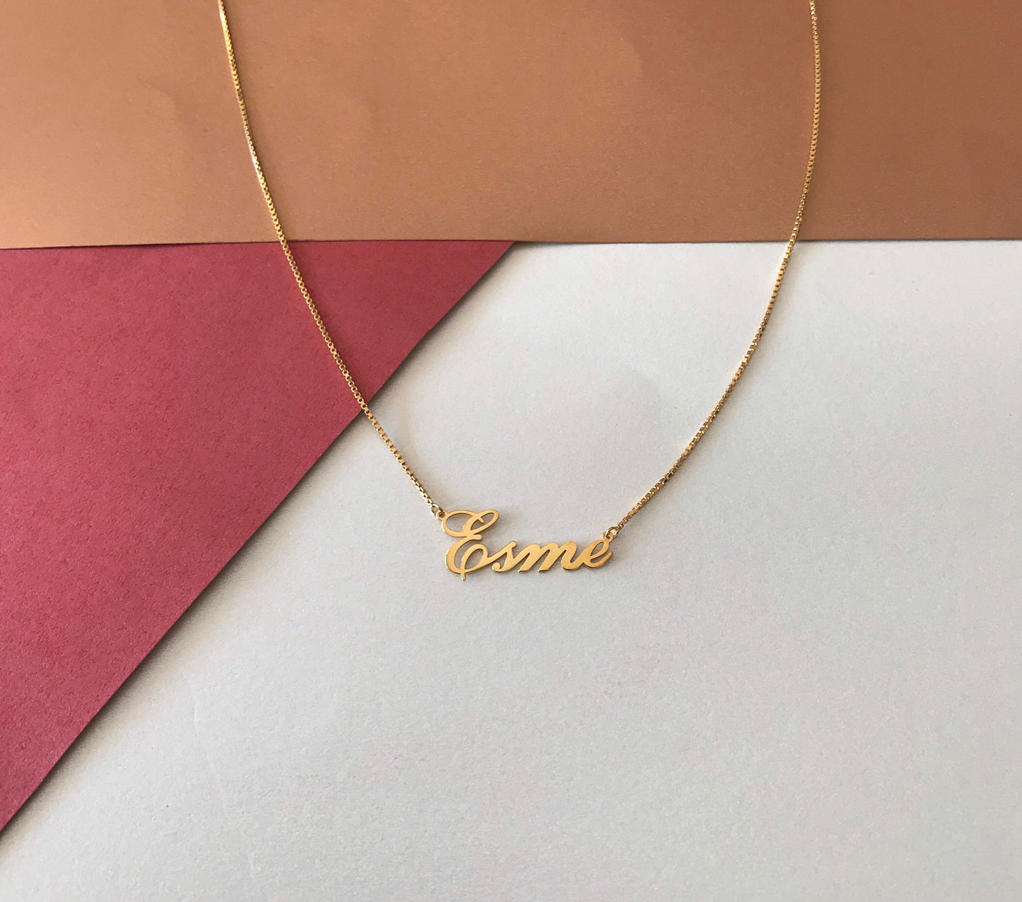 Uk Dainty Name Necklace • Personalized Necklace • Personalized Gift  • Birthday Gift • Personalized Jewelry • Name Necklace