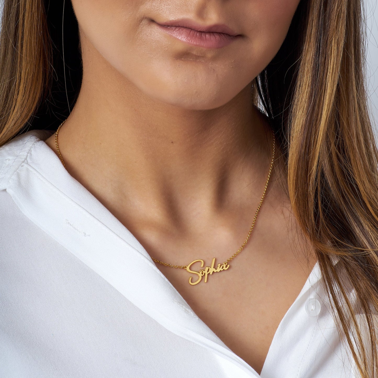 Personalized Name Necklaces, Personalized Name Necklaces , Script Name Necklaces, Mothers Day Jewelry , Gift for Her , Persoanlized Gift