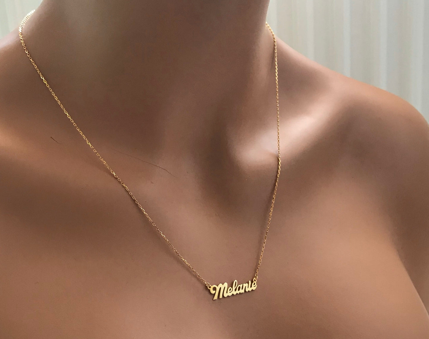 Personalized Name Necklaces, Personalized Name Necklaces , Script Name Necklaces, Mothers Day Jewelry , Gift for Her , Persoanlized Gift