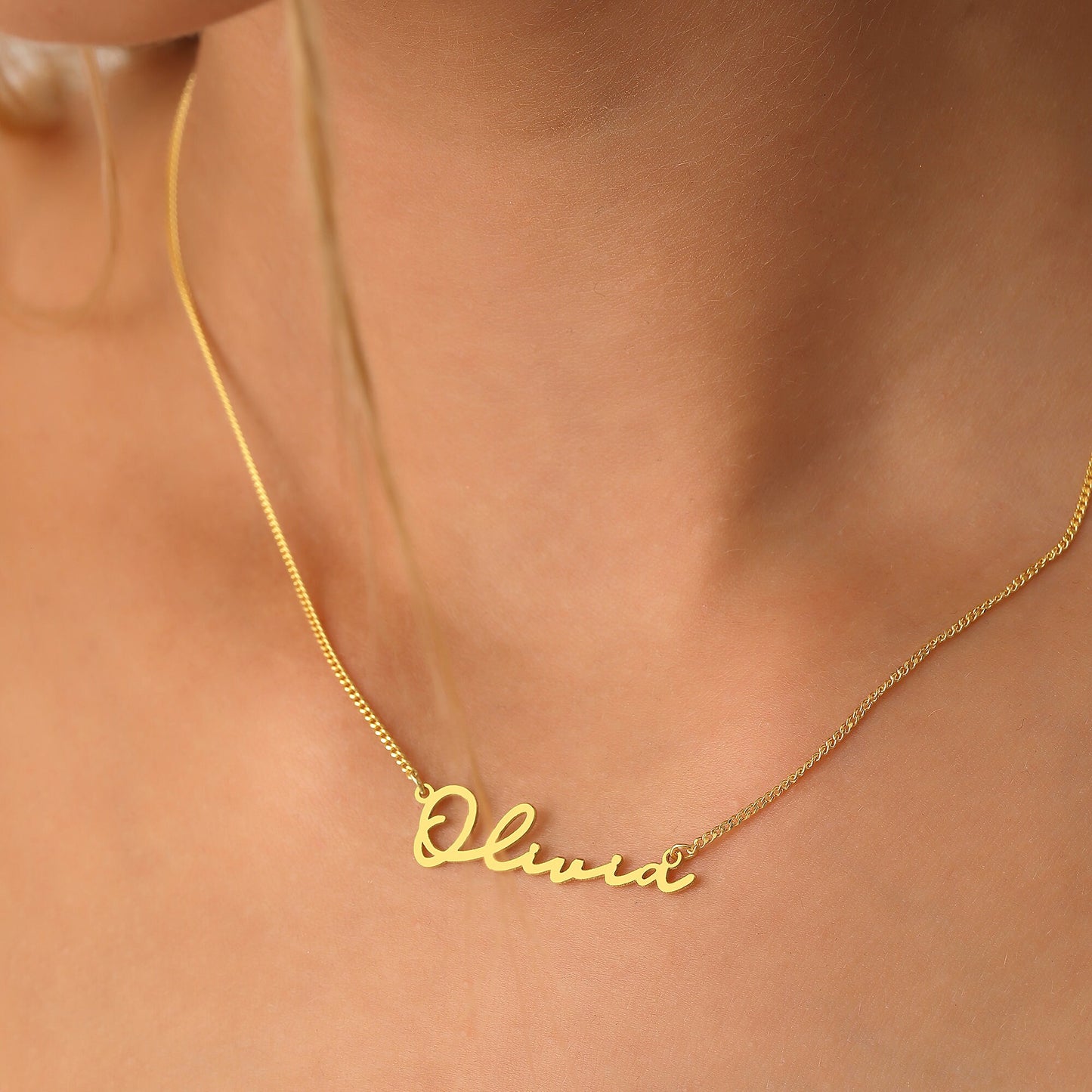 Personalized Name Necklaces , Christmas Gifts , 14K Gold Custom Name Jewelry , Personalized Gift , Birthday Gift for Her , Gifts for Women